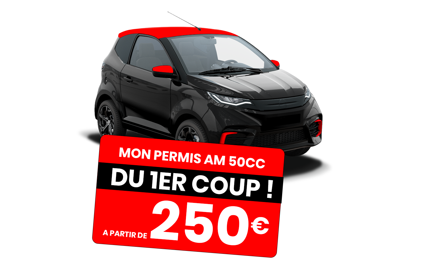 Permis AM Voiturette Toulon pas cher